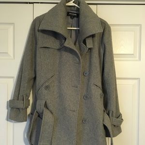 Coffeeshop Belted Wool Coat